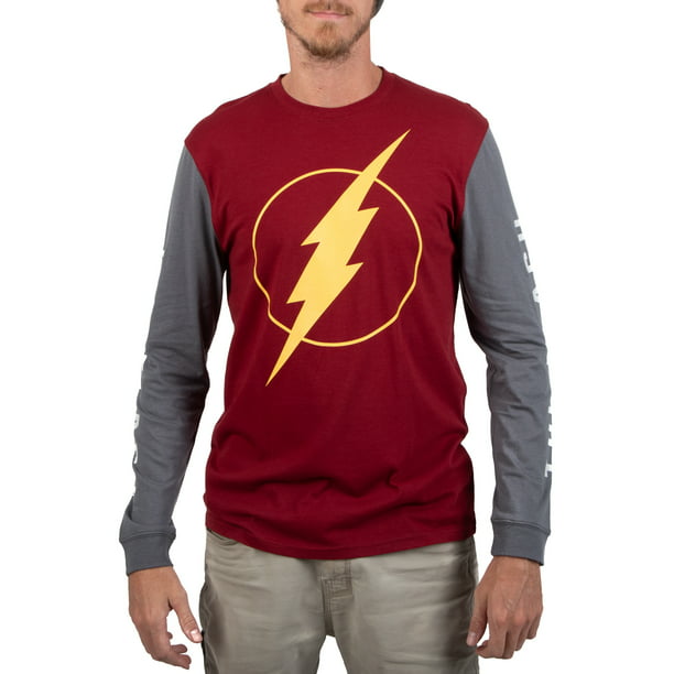 The Flash T Shirt Super Hero Comic Book Inspired red